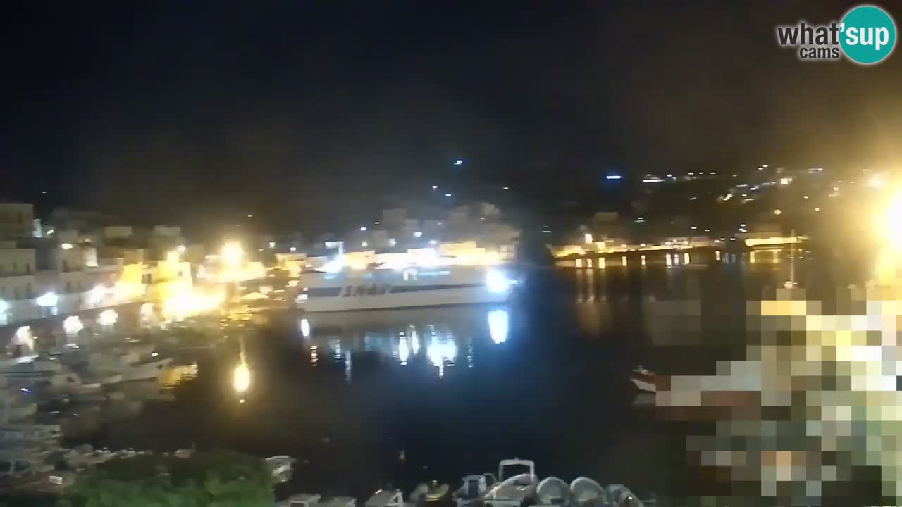 Otok Ponza web kamera Luka