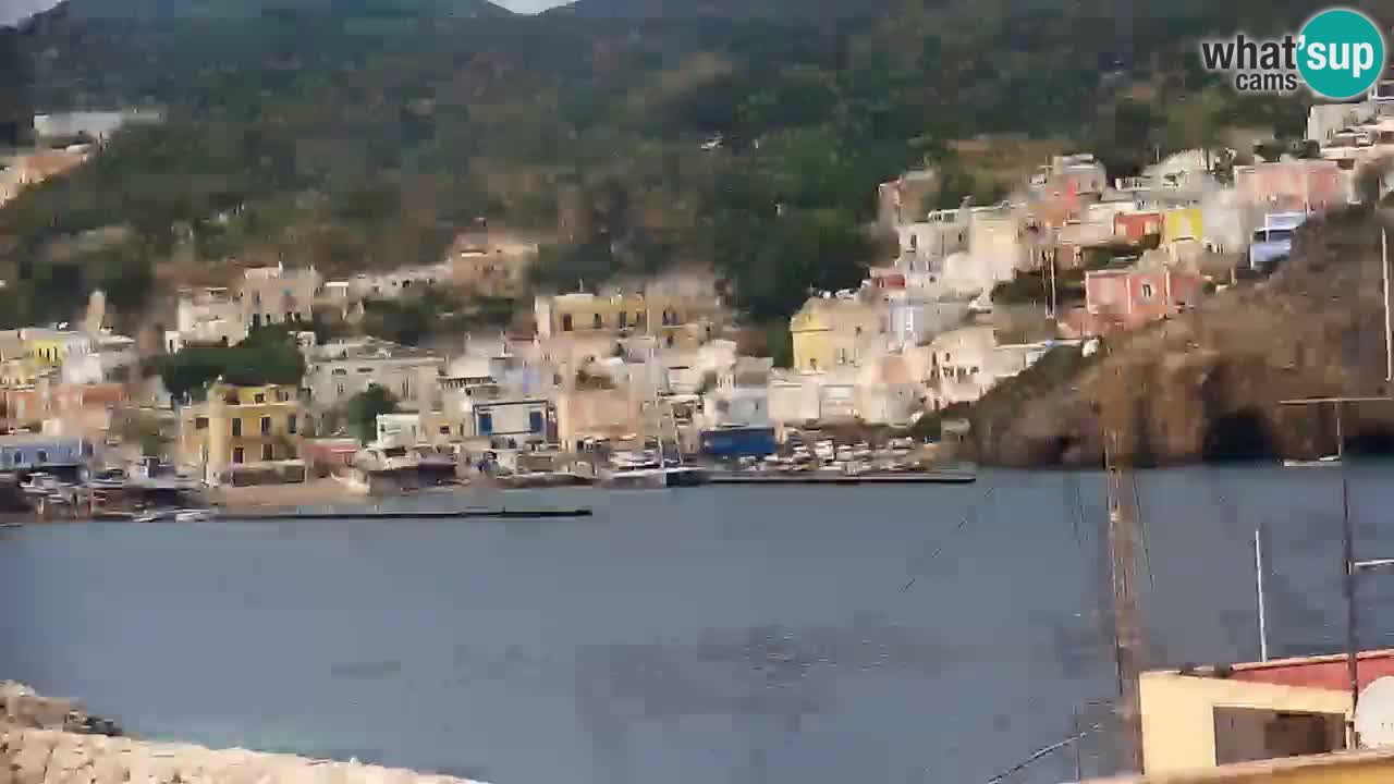 Island of Ponza – the port webcam live