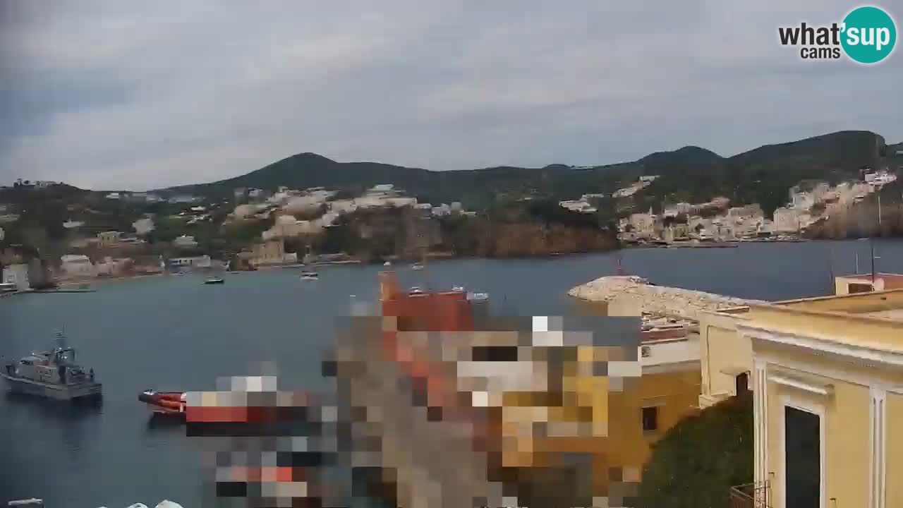Island of Ponza – the port webcam live
