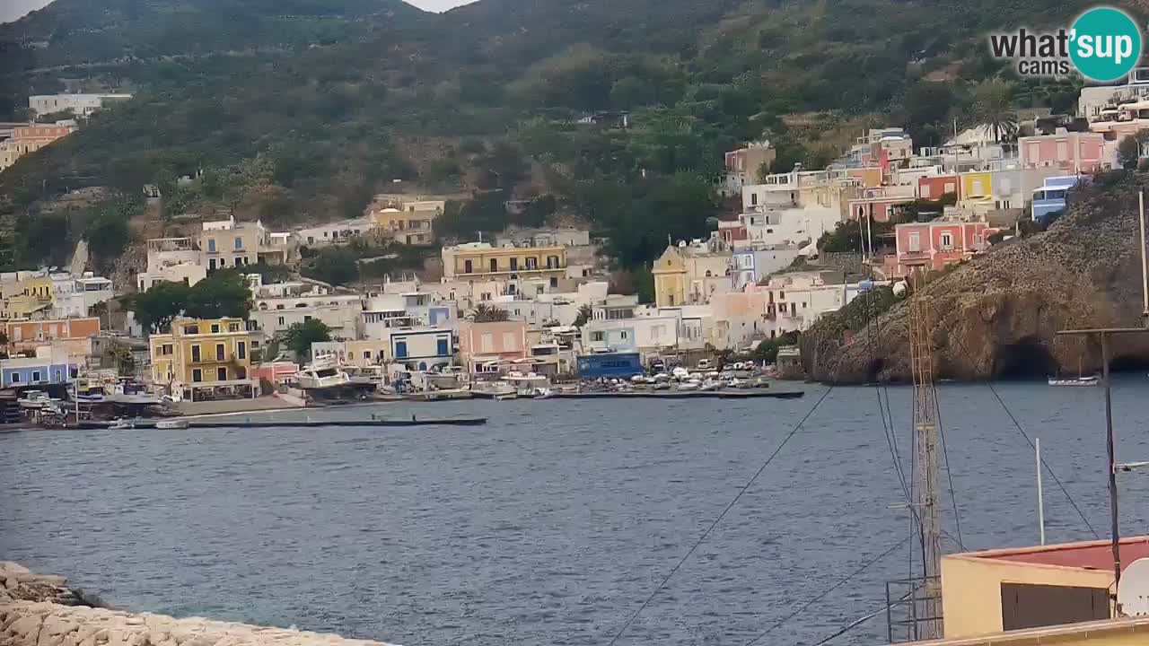 Island of Ponza – the port webcam live