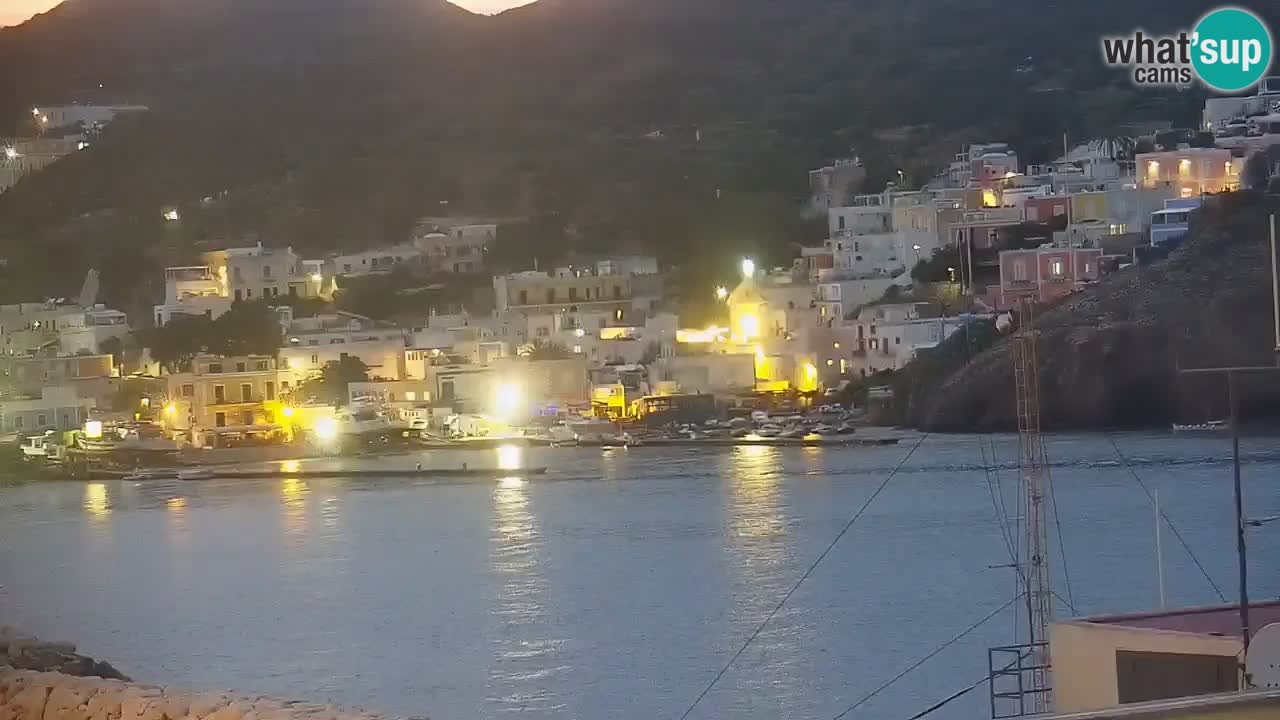 Island of Ponza – the port webcam live