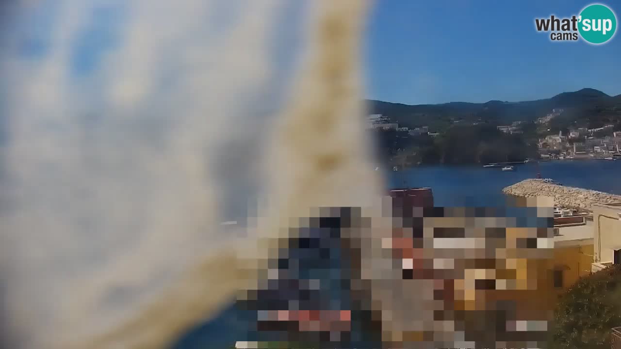 Island of Ponza livecam – the port webcam live