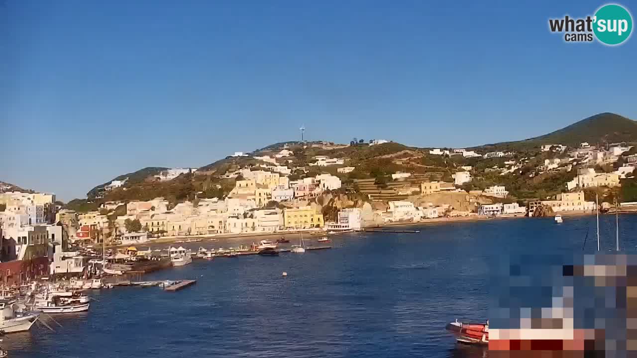 Otok Ponza web kamera Luka