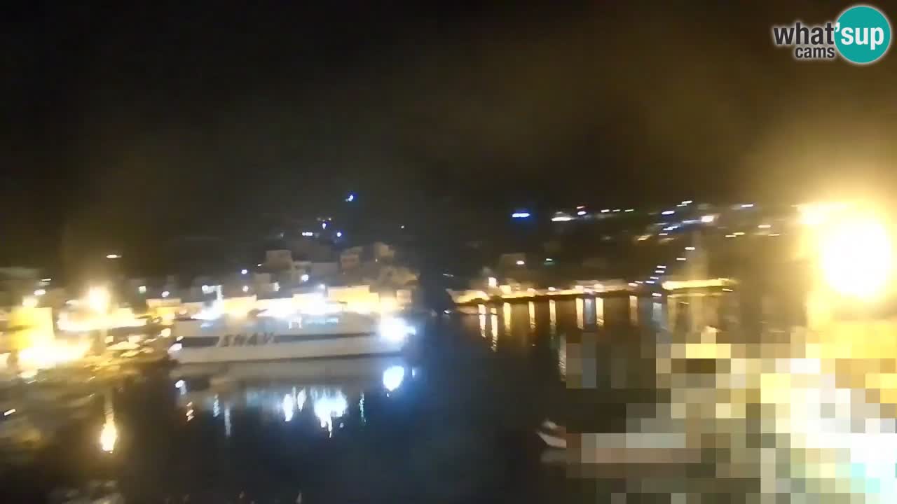 Otok Ponza web kamera Luka