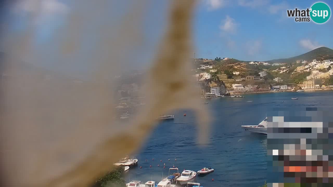 Otok Ponza kamera Pogled na pristanišče