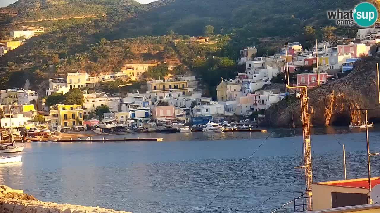 Otok Ponza web kamera Luka