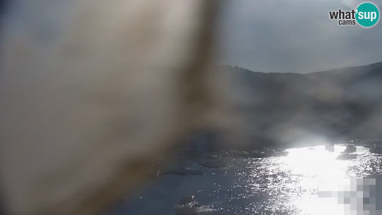 Otok Ponza kamera Pogled na pristanišče