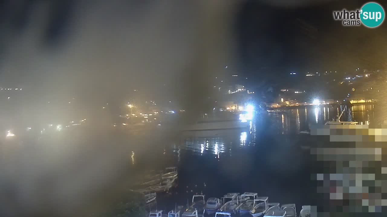 Otok Ponza kamera Pogled na pristanišče