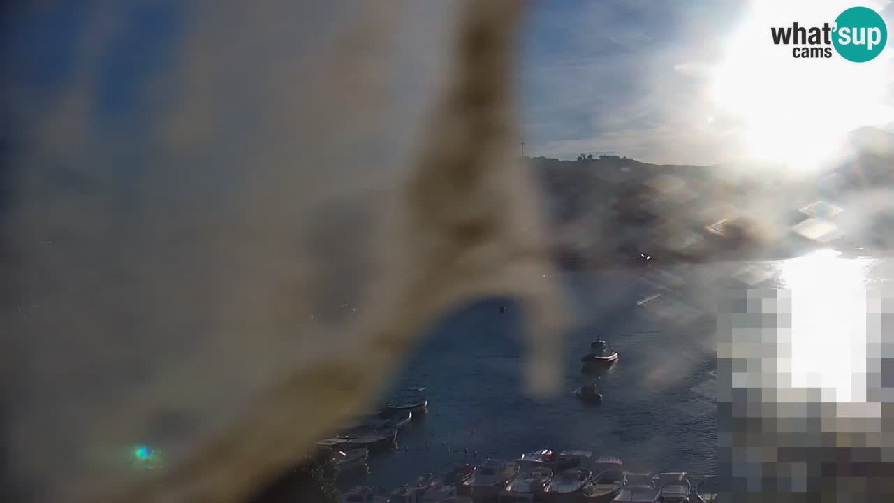 Otok Ponza kamera Pogled na pristanišče