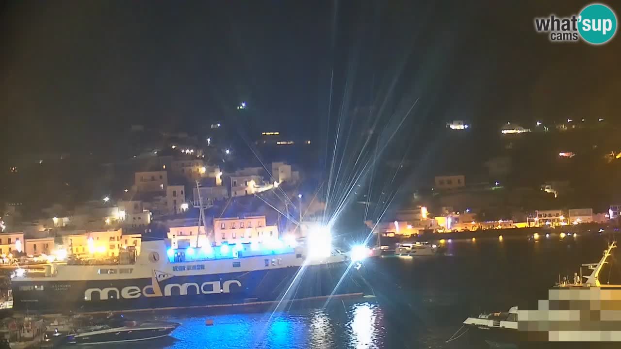 Insel Ponza webcam – Port