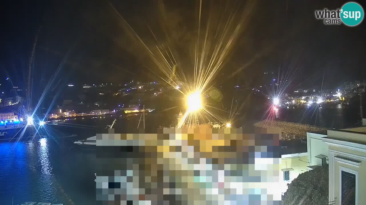 Island of Ponza livecam – the port webcam live