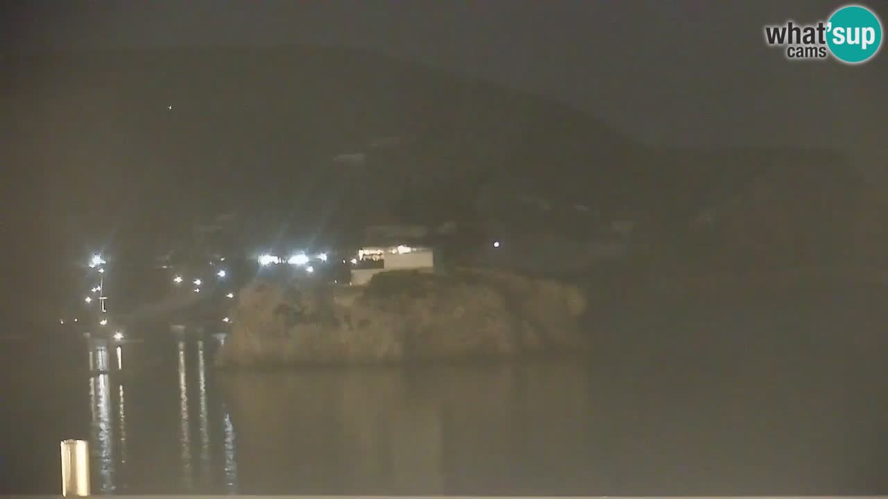 Otok Ponza kamera Pogled na pristanišče