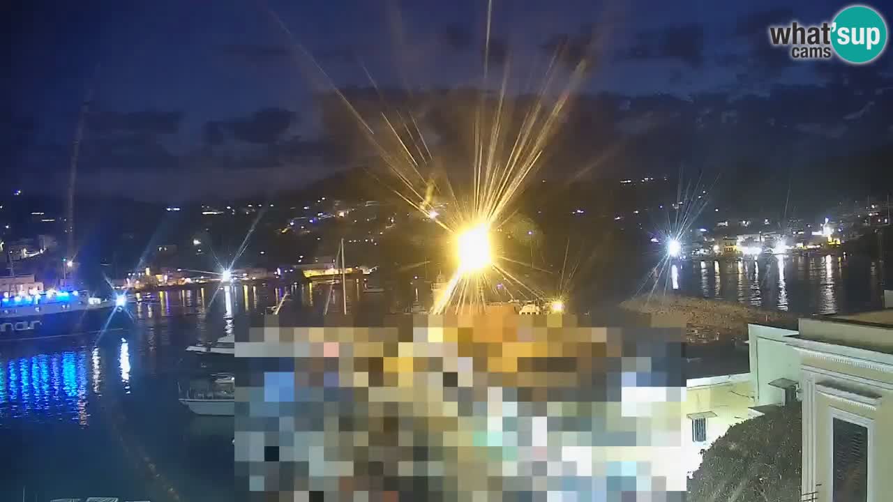 Otok Ponza web kamera Luka