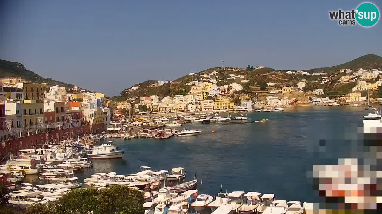 Otok Ponza web kamera Luka