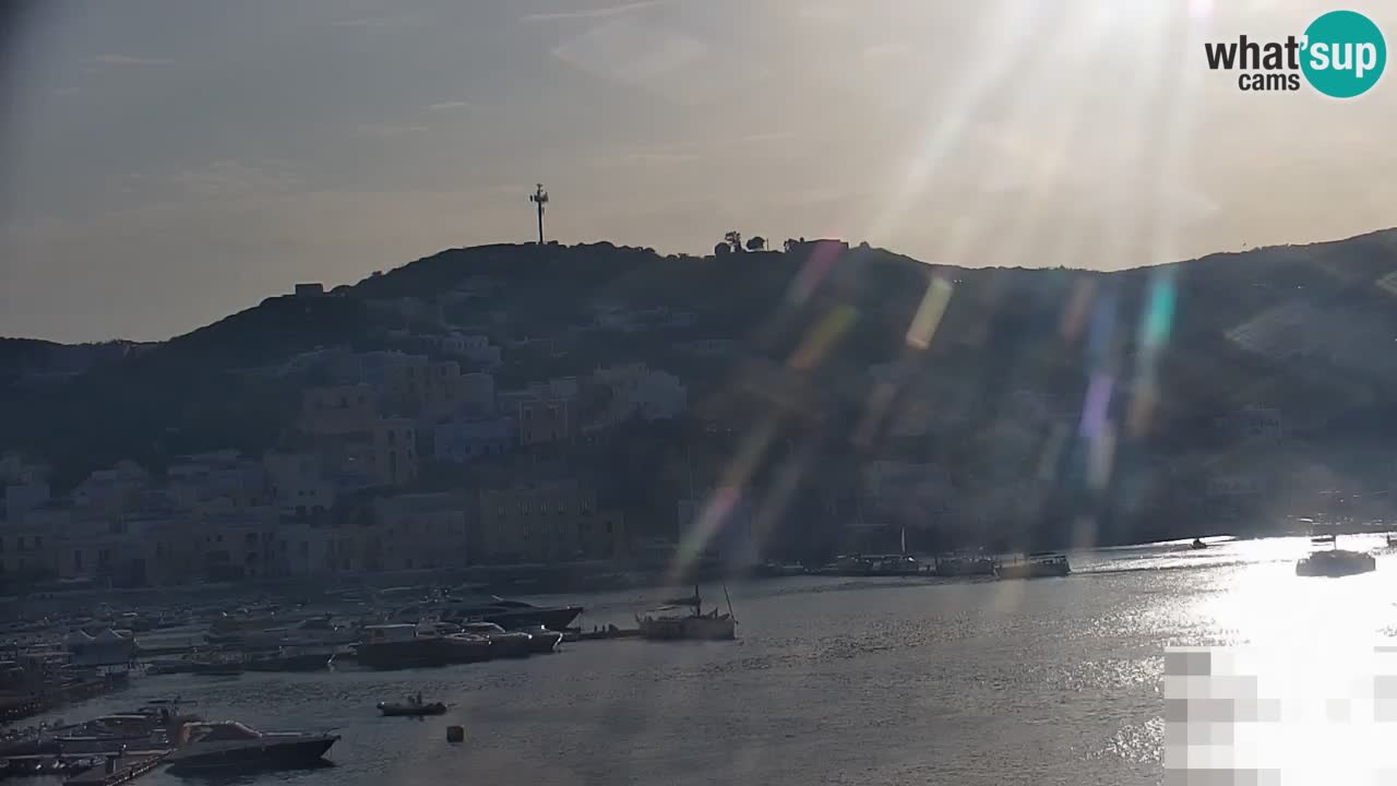 Otok Ponza web kamera Luka