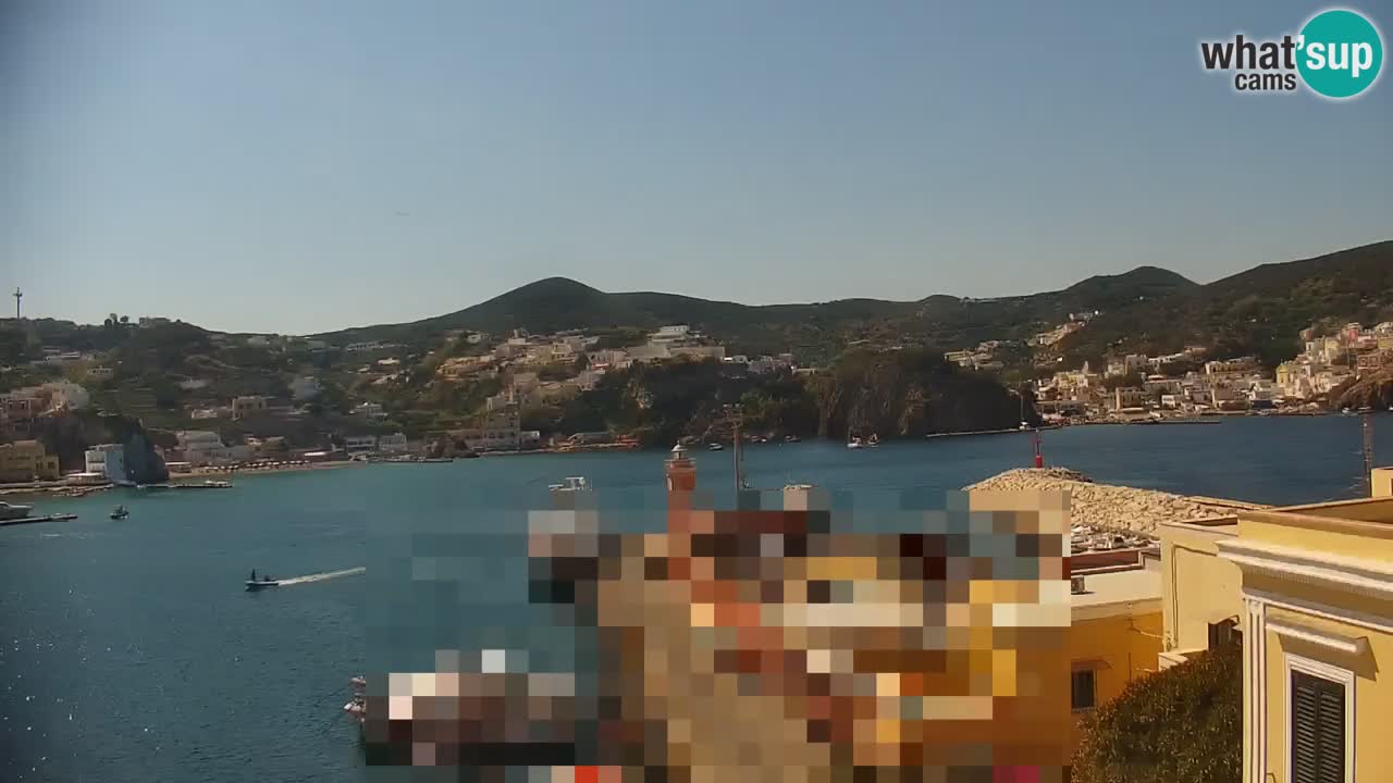 Island of Ponza livecam – the port webcam live