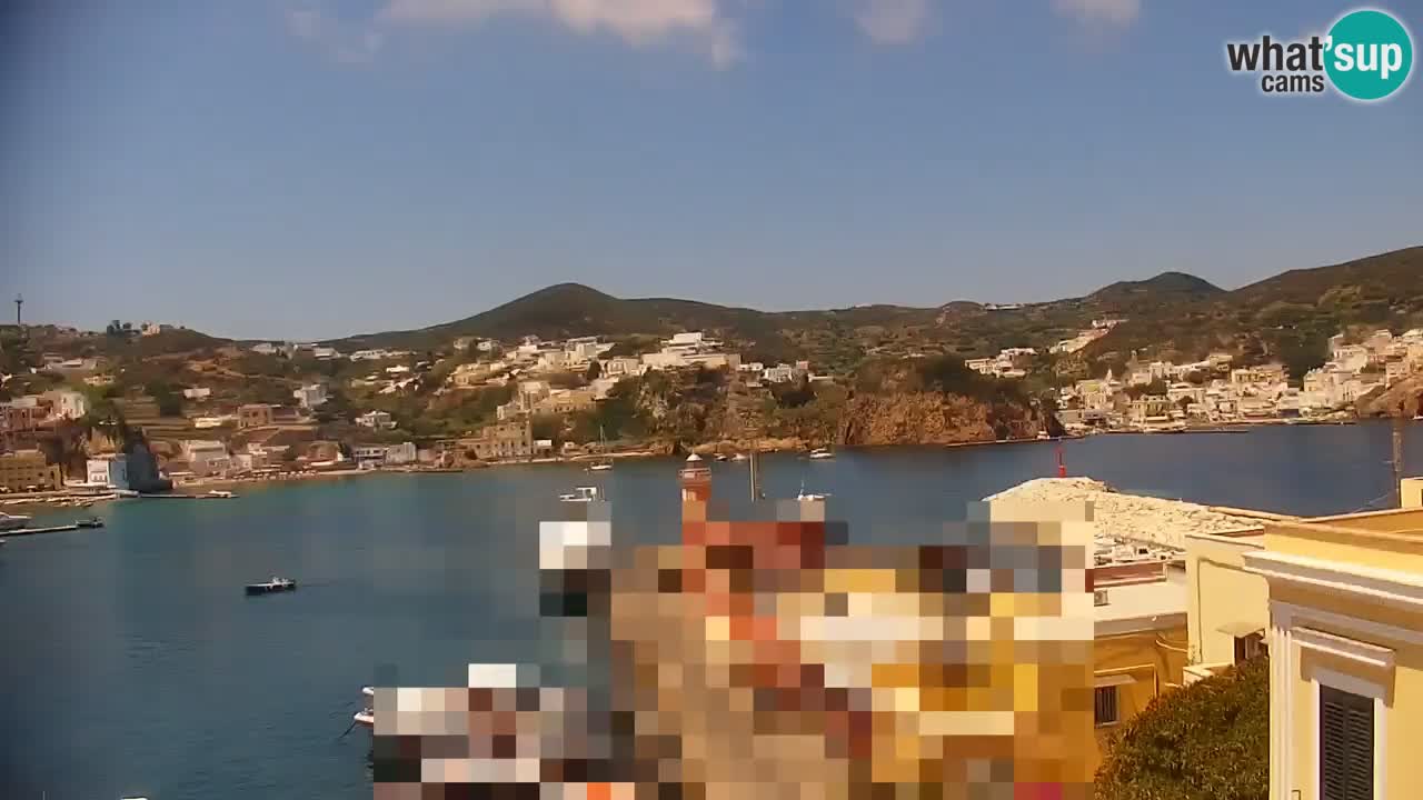 Otok Ponza web kamera Luka