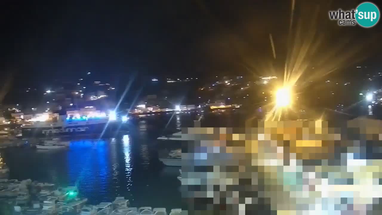 Otok Ponza web kamera Luka