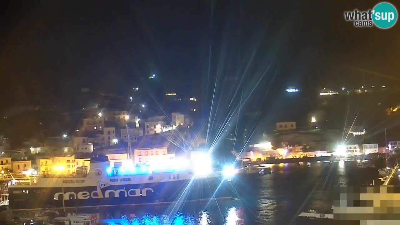 Insel Ponza webcam – Port