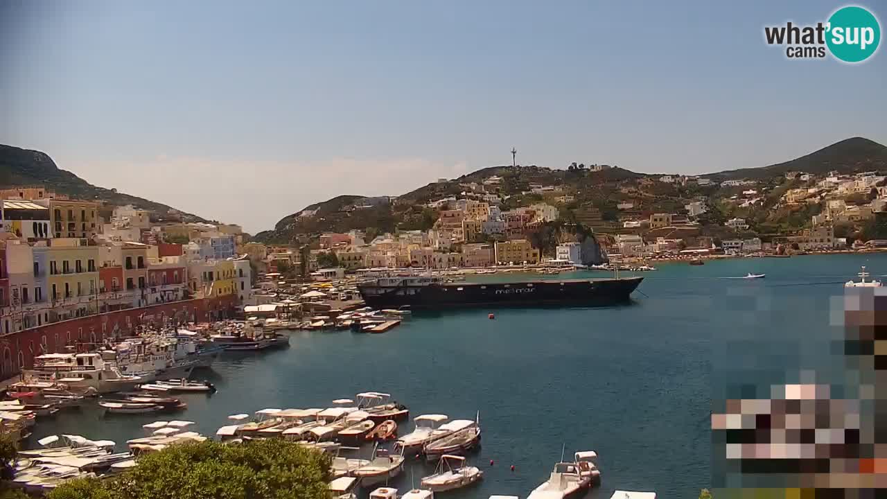 Otok Ponza web kamera Luka