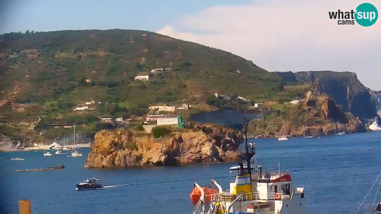 Insel Ponza webcam – Port