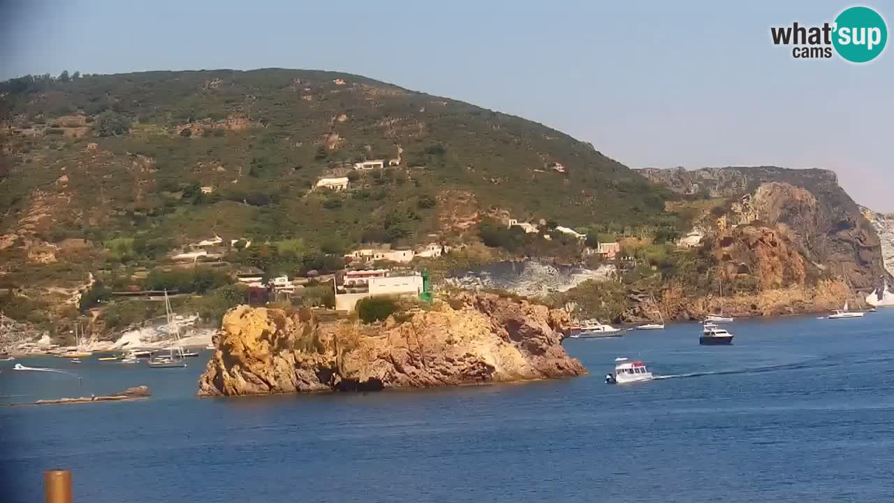 Otok Ponza web kamera Luka