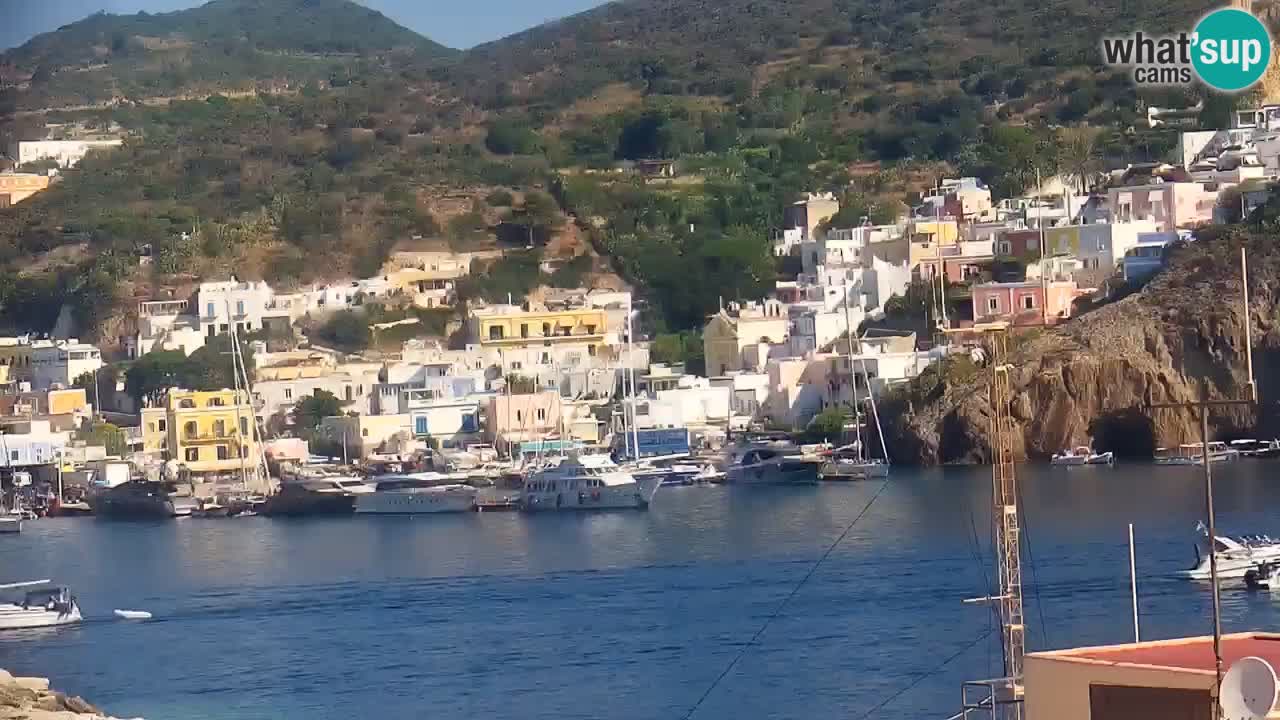 Island of Ponza livecam – the port webcam live