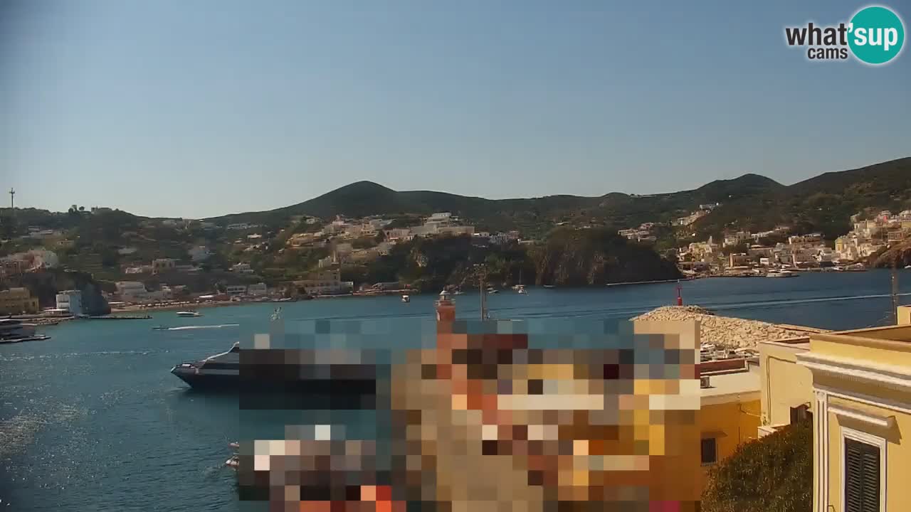 Island of Ponza livecam – the port webcam live