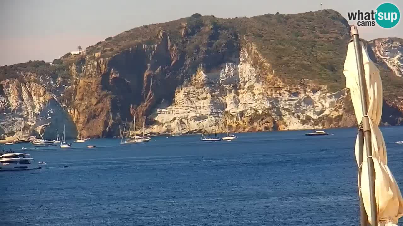 Otok Ponza kamera Pogled na pristanišče