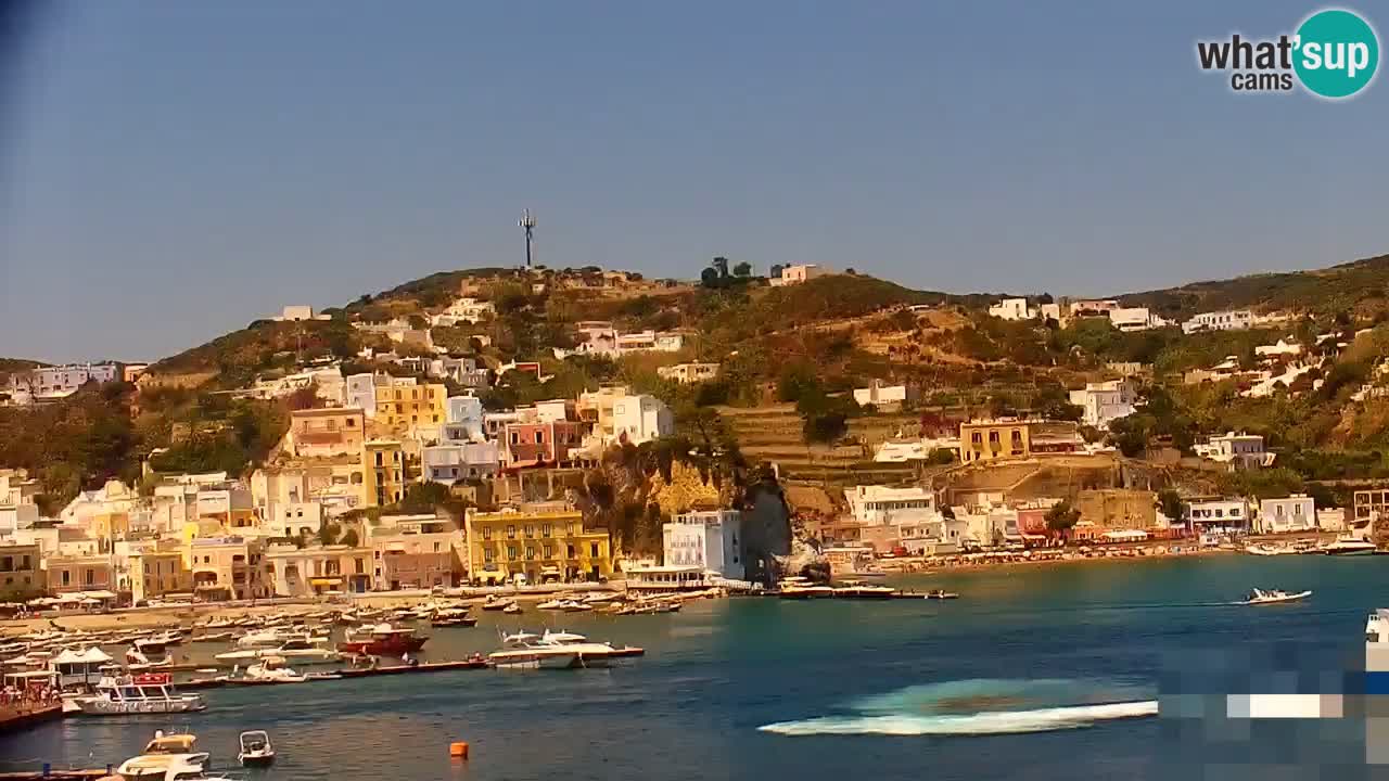 Island of Ponza livecam – the port webcam live