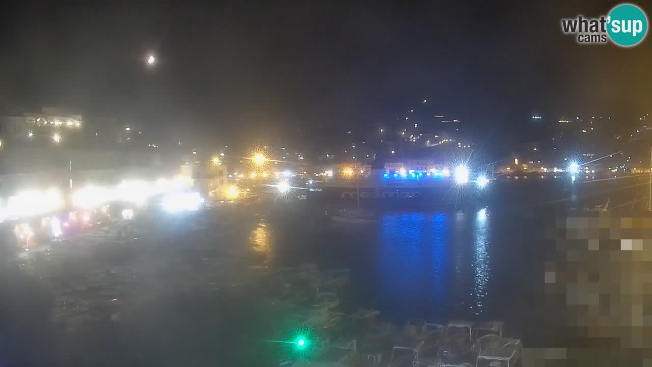 Otok Ponza web kamera Luka