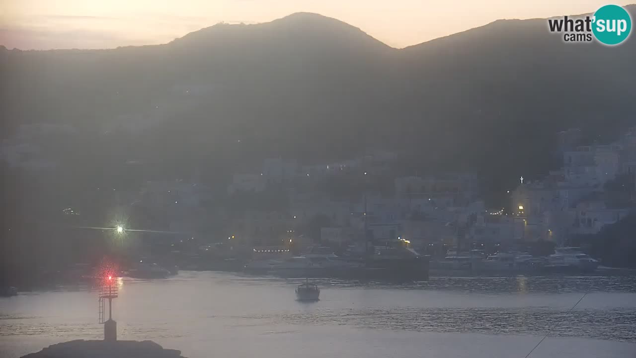 Otok Ponza web kamera Luka