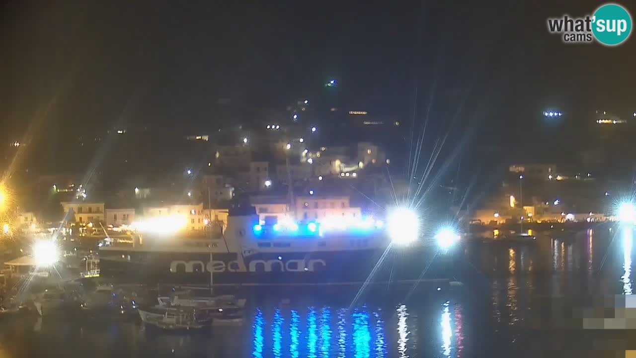 Island of Ponza livecam – the port webcam live