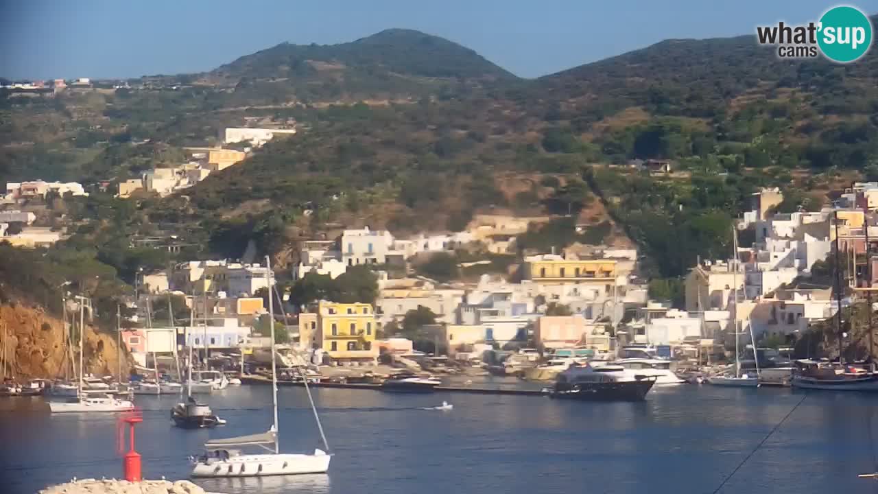 Otok Ponza web kamera Luka