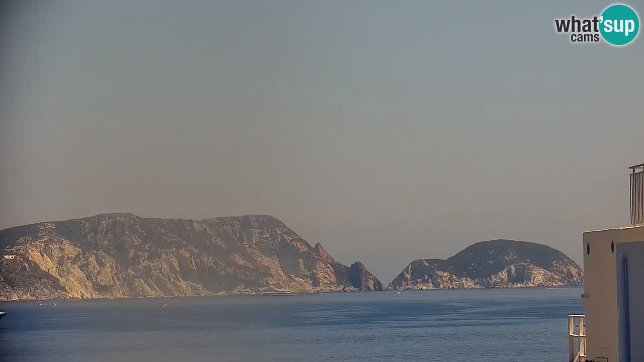 Otok Ponza web kamera Luka