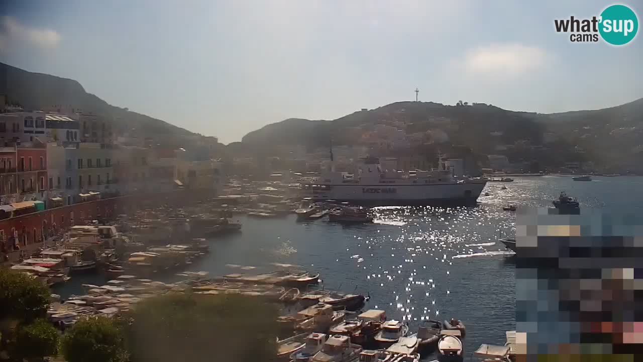 Otok Ponza web kamera Luka