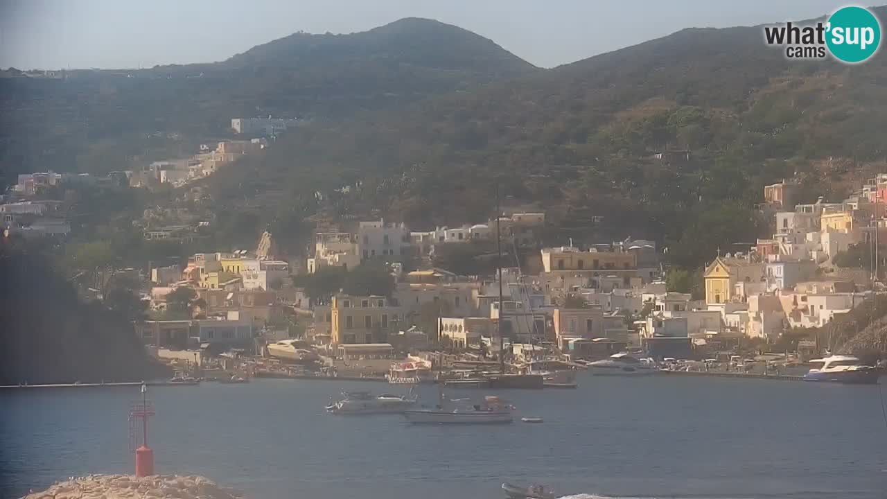 Island of Ponza livecam – the port webcam live