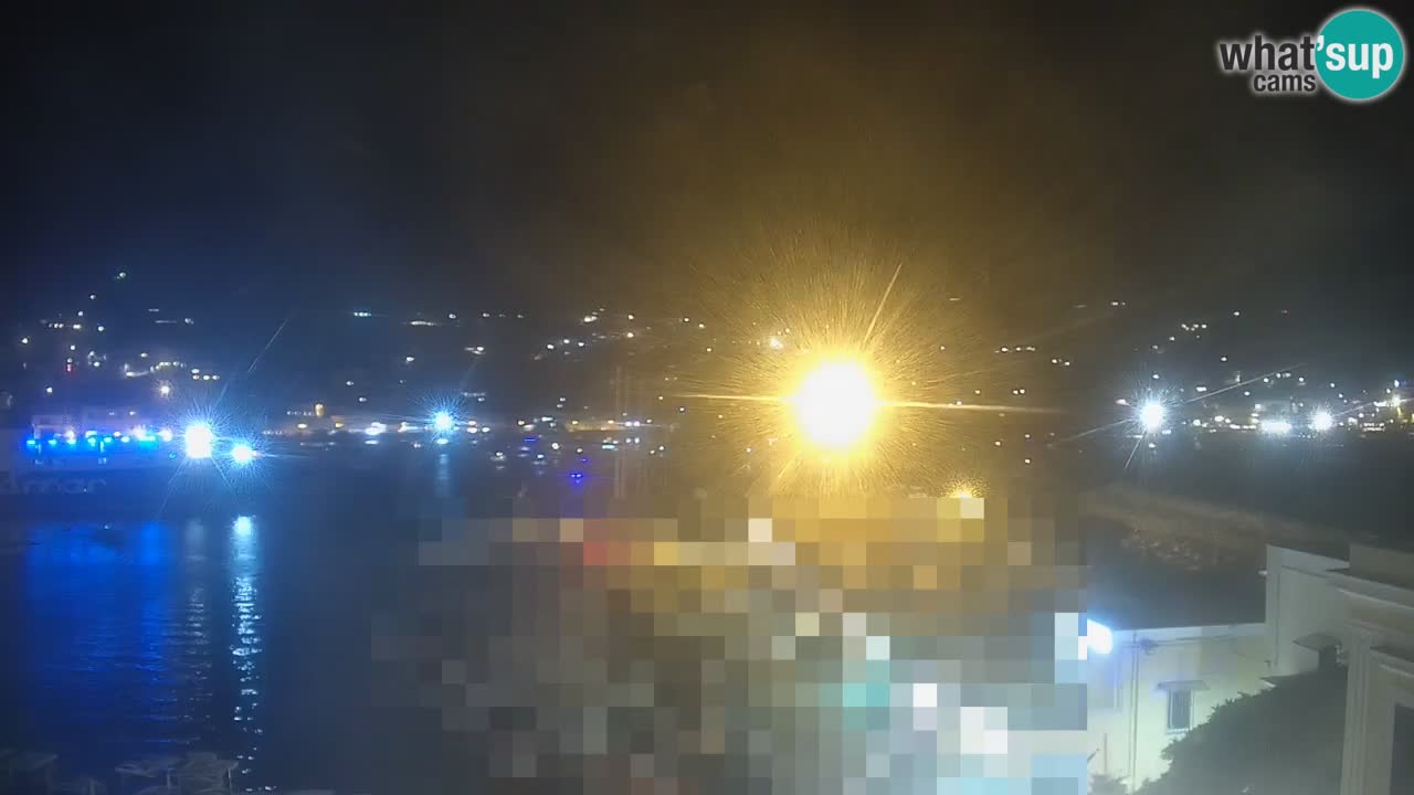 Otok Ponza web kamera Luka