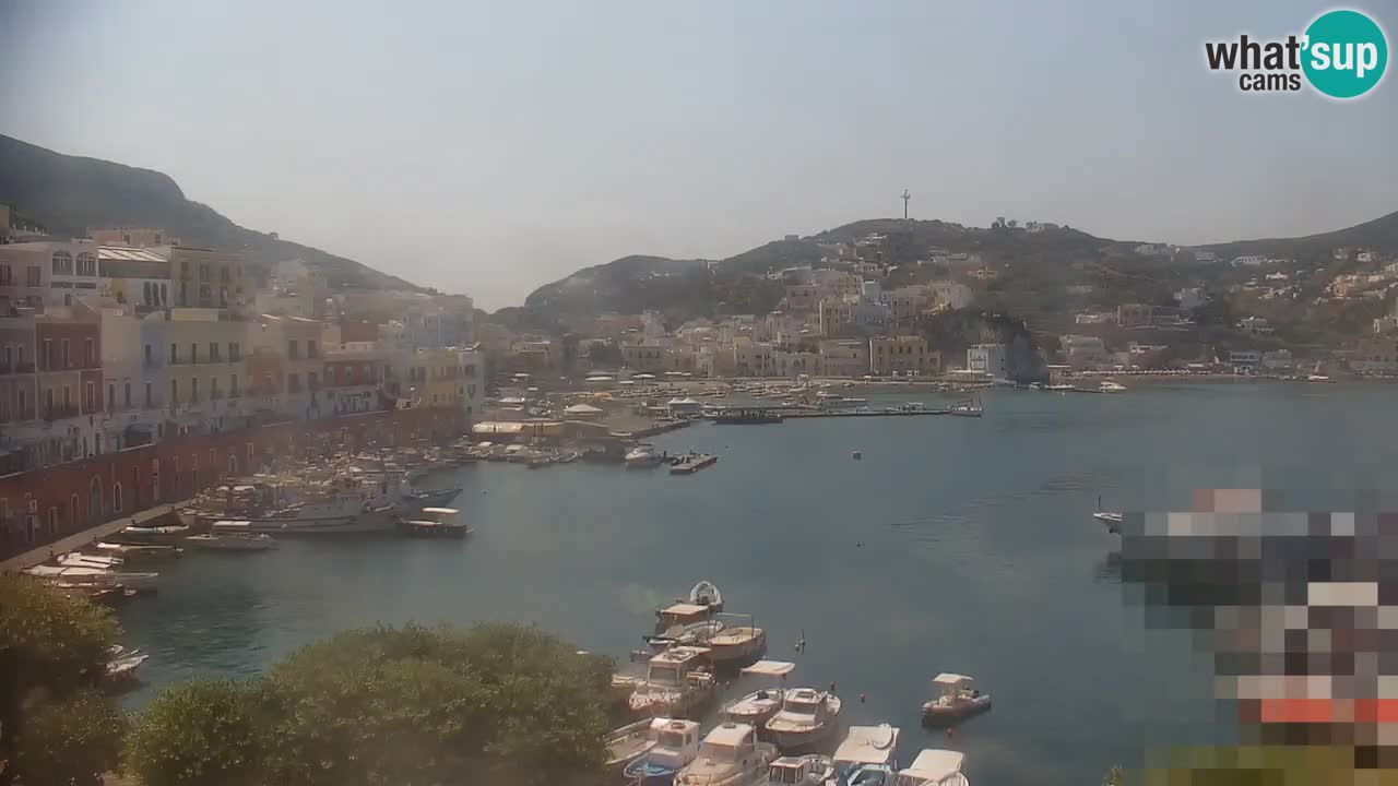 Otok Ponza web kamera Luka