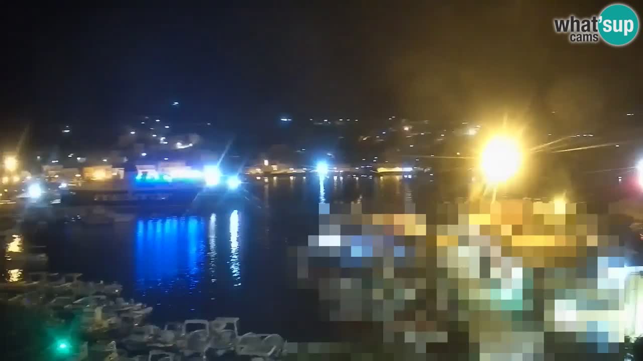 Otok Ponza web kamera Luka