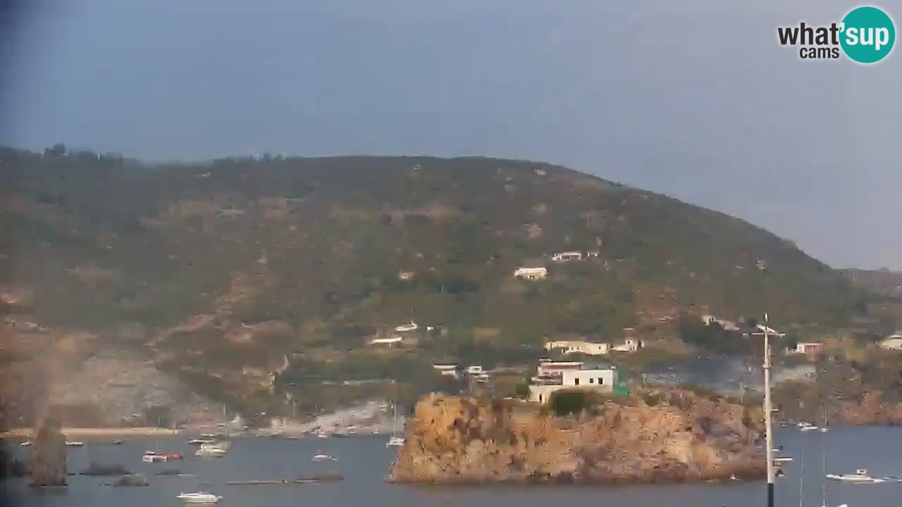 Otok Ponza kamera Pogled na pristanišče