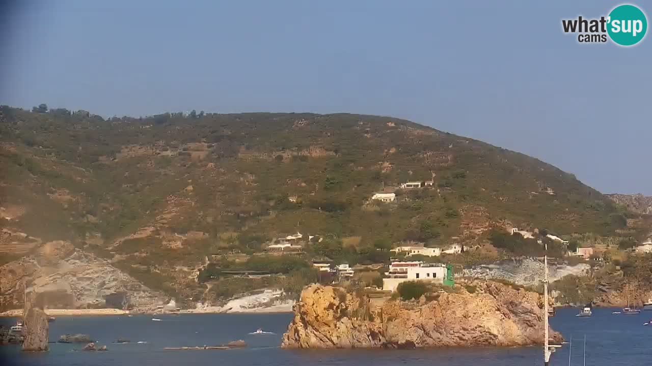 Otok Ponza web kamera Luka