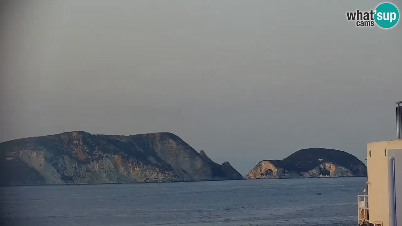 Otok Ponza web kamera Luka