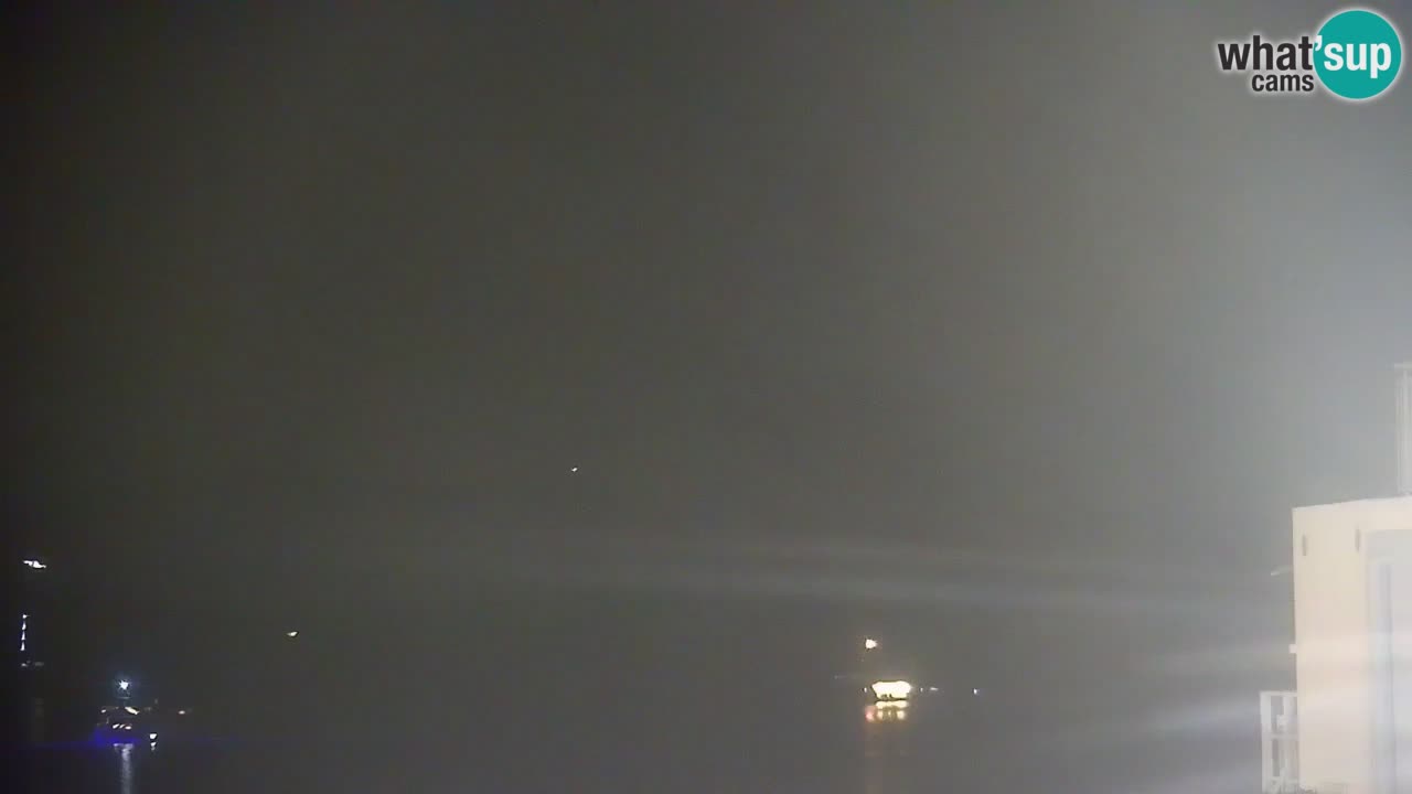 Otok Ponza kamera Pogled na pristanišče