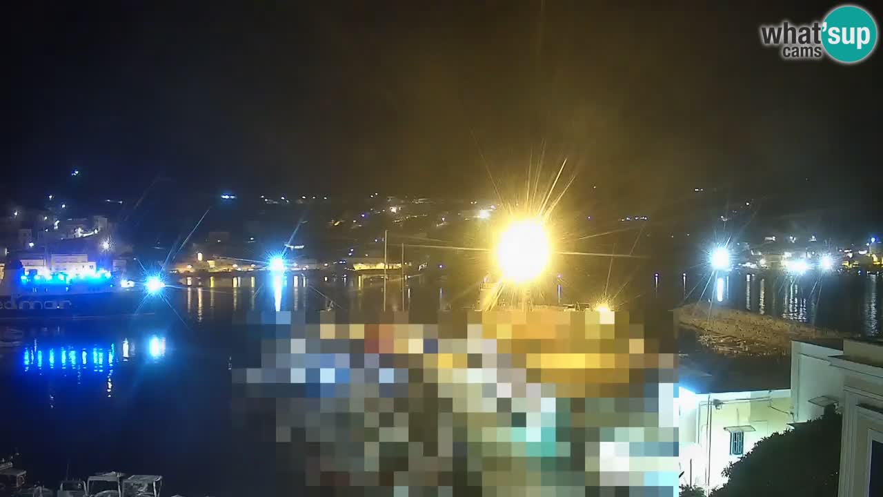 Otok Ponza web kamera Luka