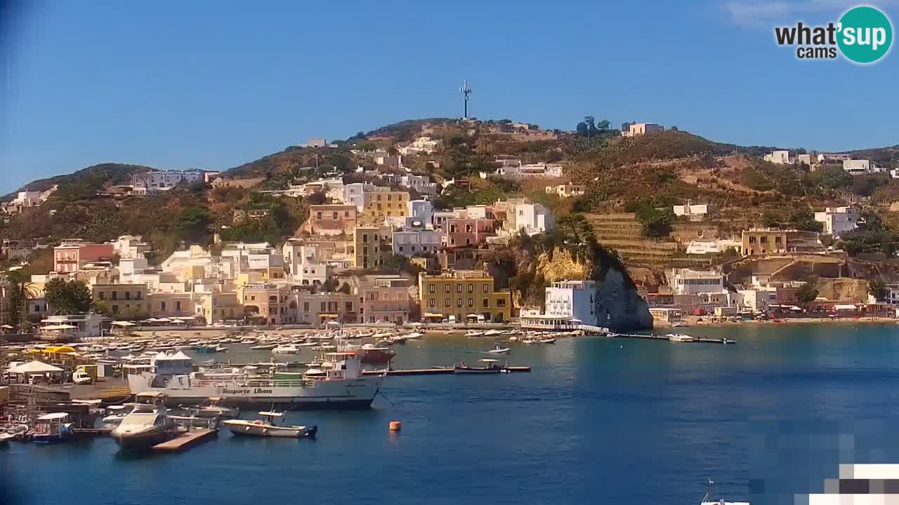 Insel Ponza webcam – Port