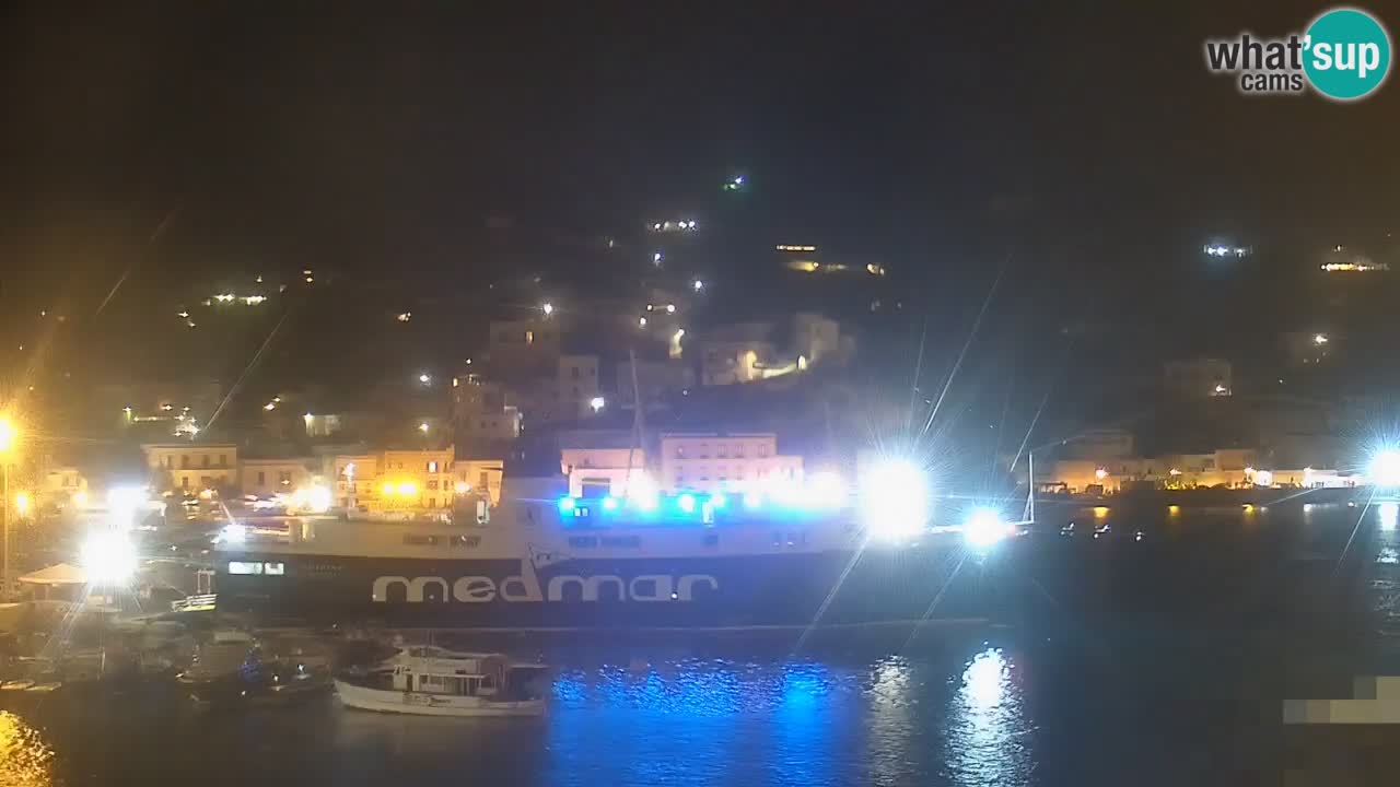 Insel Ponza webcam – Port