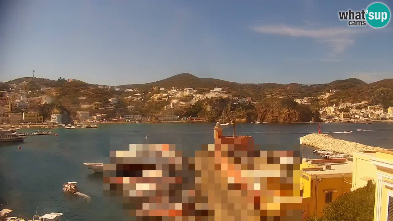 Insel Ponza webcam – Port