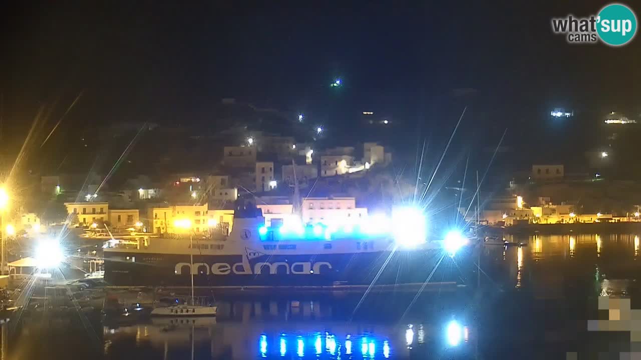 Otok Ponza web kamera Luka