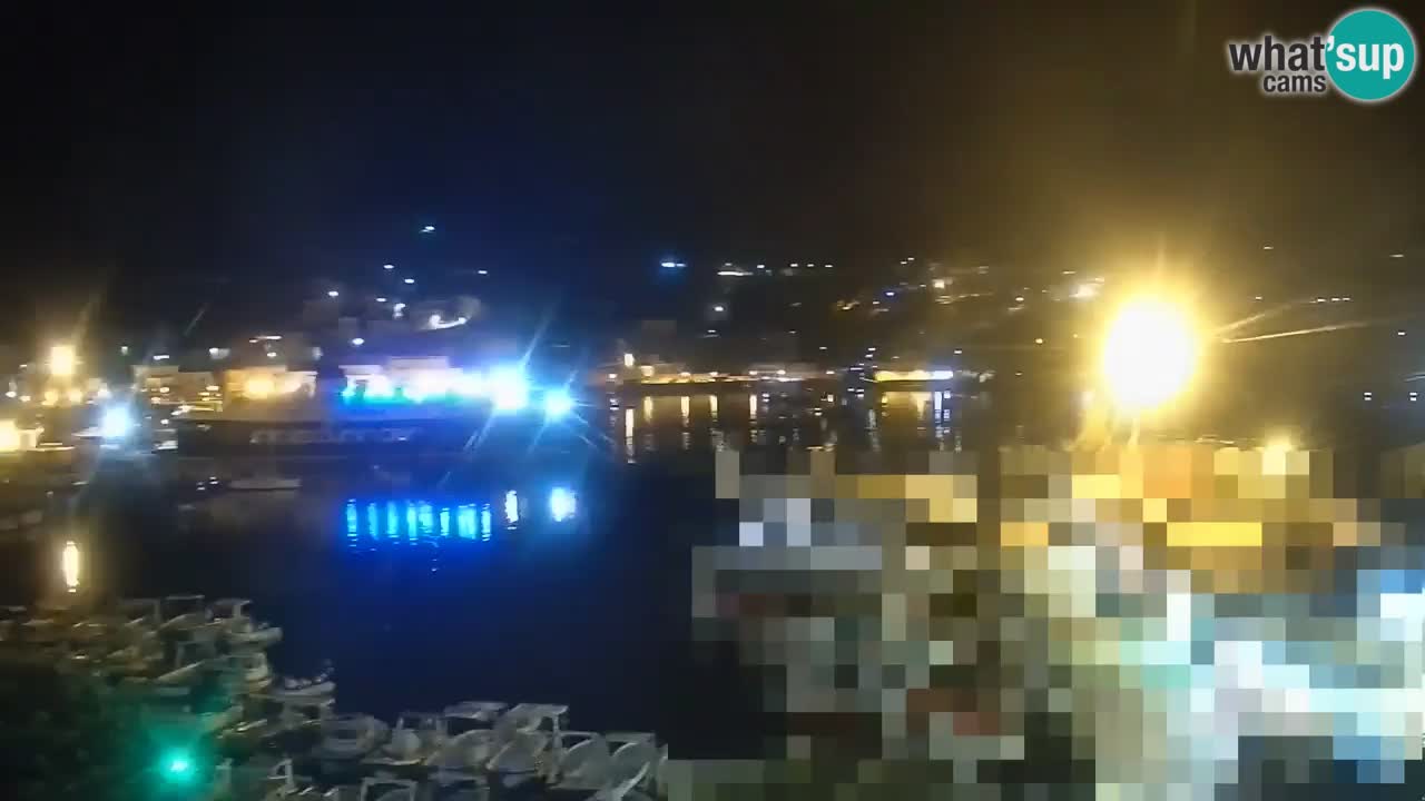 Otok Ponza web kamera Luka
